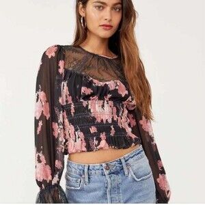 New Free People‎ Daphne Blouse XS